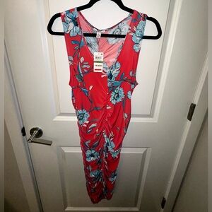 **NWT** Trendy Bar iii midi bodycon floral dress